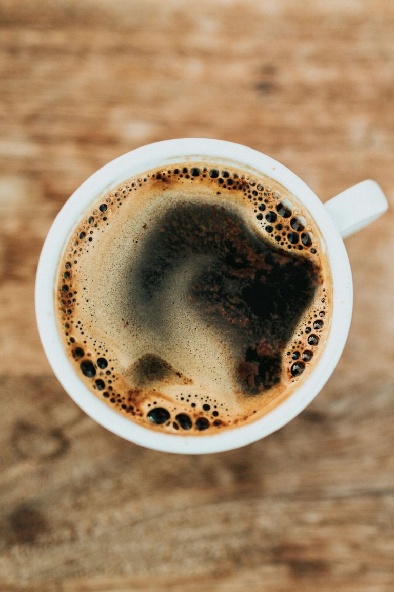 Kopi tubruk nusantara dilihat dari atas